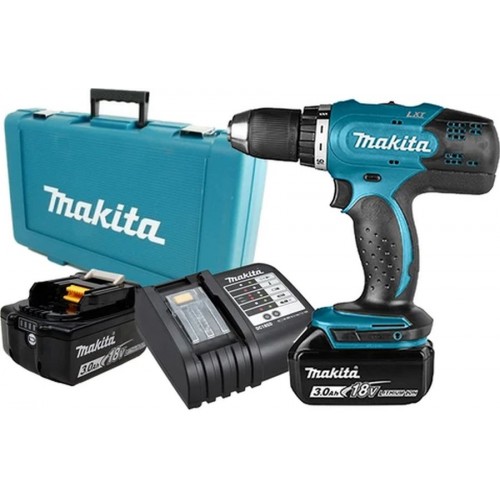 MAKITA DDF453SFE Aku vrtací šroubovák LXT (2x 3,0Ah/18V)