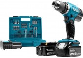 MAKITA DDF453SFX1 Aku vrtací šroubovák s příslušenstvím Li-ion LXT (2x3,0Ah/18V)