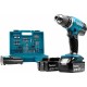 MAKITA DDF453SFX1 Aku vrtací šroubovák s příslušenstvím Li-ion LXT (2x3,0Ah/18V)