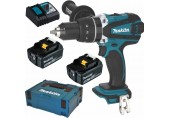 MAKITA DDF458RTJ Aku vrtací šroubovák Li-ion LXT (18V/2x5,0Ah) Makpac