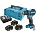 MAKITA DDF485RF3J Aku bezuhlíkový šroubovák Li-ion LXT (18V/3x3,0Ah) Makpac