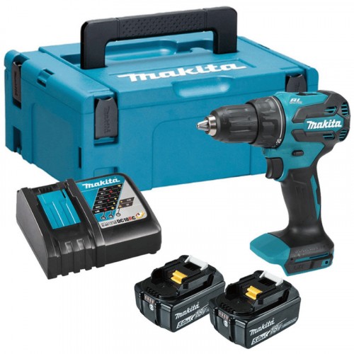 MAKITA DDF490RTJ Aku bezuhlíkový šroubovák Li-ion LXT, (18V / 2x 5,0Ah) Makpac MAKITA DDF490RTJ Aku bezuhlíkový šroubovák Li-ion LXT, (18V / 2x 5,0Ah) Makpac