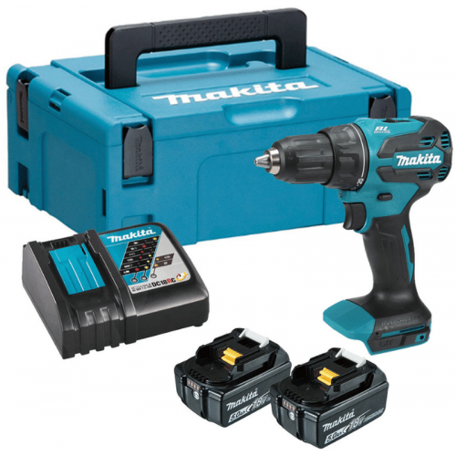 MAKITA DDF490RTJ Aku bezuhlíkový šroubovák Li-ion LXT, (18V / 2x 5,0Ah) Makpac MAKITA DDF490RTJ Aku bezuhlíkový šroubovák Li-ion LXT, (18V / 2x 5,0Ah) Makpac