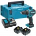 MAKITA DDF490RTJ Aku bezuhlíkový šroubovák Li-ion LXT, (18V / 2x 5,0Ah) Makpac