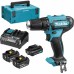 MAKITA DF333DNX10 Aku šroubovák Li-ion CXT 1x12V/2,0Ah+2x18V/5,0Ah