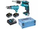 MAKITA DFS452TJX2 Aku šroubovák Li-ion LXT (18V/2x 5,0Ah) Makpac