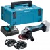 MAKITA DGA452RTJ Aku úhlová bruska 115mm (2 x 5,0Ah//18V) Makpac