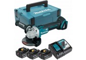 MAKITA DGA504RT3J Aku úhlová bruska (125mm/18V/3x5,0Ah) Makpac