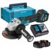 MAKITA DGA511RFJ Aku úhlová bruska s regulací 125mm Li-ion LXT (2 x 3 Ah/18V) Makpac