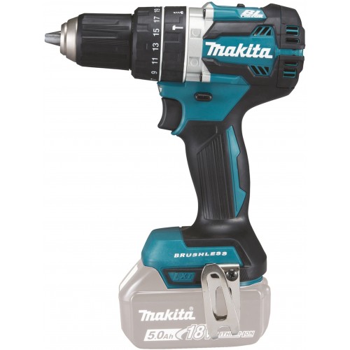 MAKITA DHP484Z Aku bezuhlíkový příklepový šroubovák Li-ion 18V, bez aku