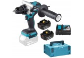 MAKITA DHP486RTJ Aku bezuhlíkový příklepový šroubovák Li-ion LXT (18V/2x5,0Ah), Makpac