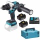 MAKITA DHP486RTJ Aku bezuhlíkový příklepový šroubovák Li-ion LXT (18V/2x5,0Ah), Makpac
