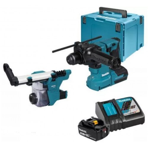 MAKITA DHR183RTWJ Aku vrtací kladivo SDS+, Li-ion LXT 18V/5,0Ah