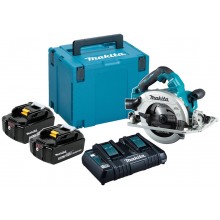 MAKITA DHS783T2JU Aku okružní pila s AWS, 190mm, Li-ion LXT (2x18V/5,0Ah) + MAKPAC