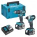 MAKITA DLX2220TJ Aku sada DDF483+DTD155 Li-ion LXT 18V (2x5,0Ah+DC18RC+MAKPAC)