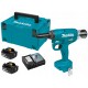 MAKITA DRV150RFJ Aku nýtovačka Li-ion LXT 2x 18V/3,0 Ah, Makpac