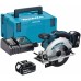 MAKITA DSS610RTJ Aku okružní pila 165mm Li-ion LXT 18V/5,0 Ah, Makpac