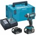 MAKITA DTD152RTJ Aku rázový utahovák 1/4"Li -ion (2x5,0Ah/18V) Makpac