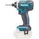 MAKITA DTD152Z Aku rázový utahovák 1/4" Li -ion 18V (bez aku)