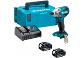 MAKITA DTD156RTJ Aku rázový šroubovák 1/4" Li-ion LXT (18V/2x5,0Ah) Makpac