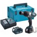 MAKITA DTW450RTJ Aku rázový utahovák 1/2"Li-ion LXT 18V/5,0Ah, Makpac