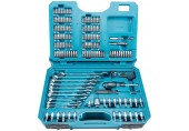 MAKITA E-10883 Sada bitů 1/4" a montážních klíčů v Makpacu 221 ks