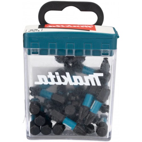 MAKITA E-12376 torzní bit 1/4" Impact black PZ2, 25mm 25 ks