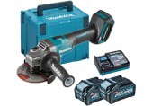 MAKITA GA005GM201 Aku úhlová bruska 125mm Li-ion XGT (2x4,0Ah/40V) Makpac 4