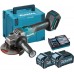 MAKITA GA005GM201 Aku úhlová bruska 125mm Li-ion XGT, 2x 40V/4,0Ah