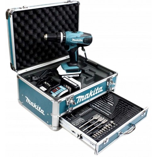VÝPRODEJ MAKITA HP488D009 Aku příklepová vrtačka (42Nm/18V/2x1,5Ah) Kufr PO SERVISE!!