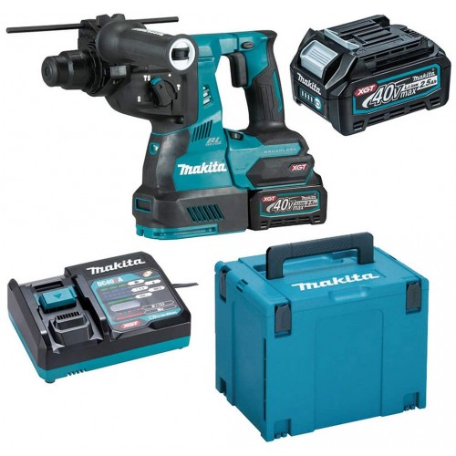 MAKITA HR002GM202 Aku kladivo s výměnným sklíčidlem a AWS Li-ion XGT 40V/4,0Ah