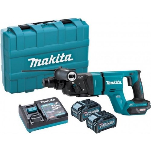 MAKITA HR007GM201 Aku kladivo SDS-Plus Li-ion XGT (2x4,0Ah/40V) + kufr
