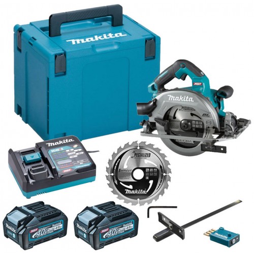 MAKITA HS004GM202 Aku okružní pila, Li-ion XGT, 2x 40V/4,0 Ah