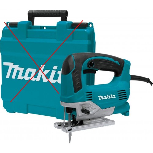 VÝPRODEJ MAKITA JV0600K Přímočará pila s regulací a předkyvem (650W/90mm) kufr PO SERVISE, BEZ KUFRU A PŘÍSLUŠENSTVÍ!!
