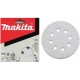 MAKITA P-33386 Brusný papír suchý zip 125mm 8 děr K120 10ks