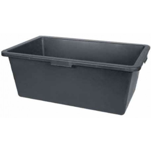 Maltovník obdélníkový 60 l, černý S0109