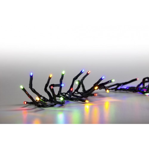 MARIMEX řetěz světelný 100 LED 5 m barevná, zelený kabel, 8 funkcí 18000063