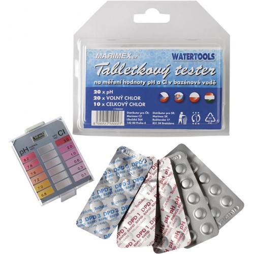 MARIMEX 11305001 Tabletový tester na pH a Cl MARIMEX 11305001 Tabletový tester na pH a Cl