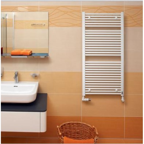 KORADO KORALUX LINEAR Max-E elektrický Koupelnový radiátor KLME 1220.450 White RAL9010