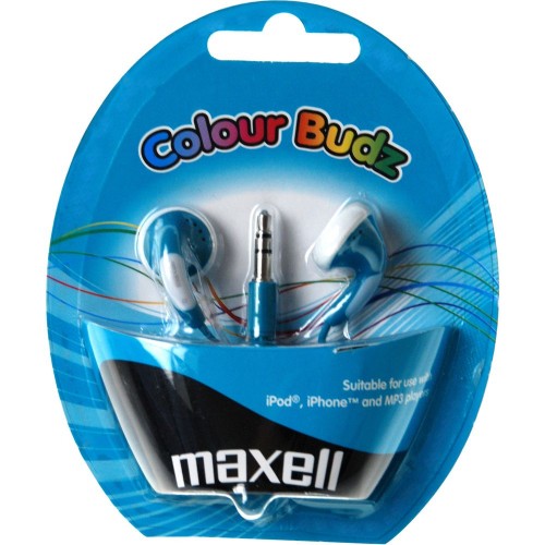 MAXELL 303359 COLOUR BUDZ BLUE Sluchátka 35040213
