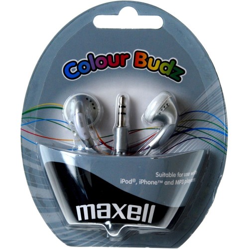 MAXELL 303362 COLOUR BUDZ SILVER Sluchátka 35040216 MAXELL 303362 COLOUR BUDZ SILVER Sluchátka 35040216