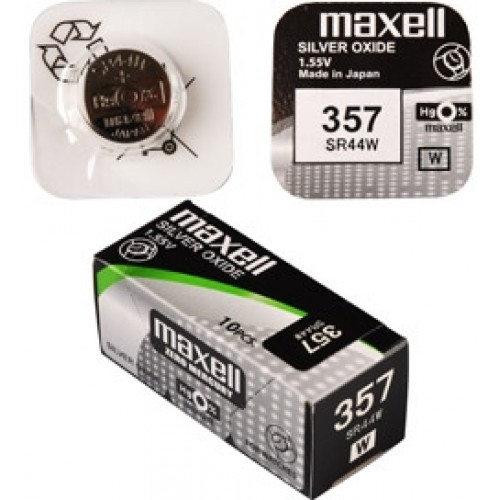MAXELL Hodinková baterie SR 44W / 357 HD WATCH 35009715 MAXELL Hodinková baterie SR 44W / 357 HD WATCH 35009715