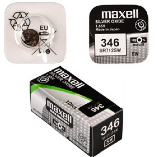 MAXELL Hodinková baterie SR 712SW / 346 LD WATCH 35027348 MAXELL Hodinková baterie SR 712SW / 346 LD WATCH 35027348