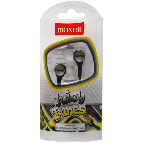 MAXELL 303597 JUICY TUNES SILVER Sluchátka 35043601