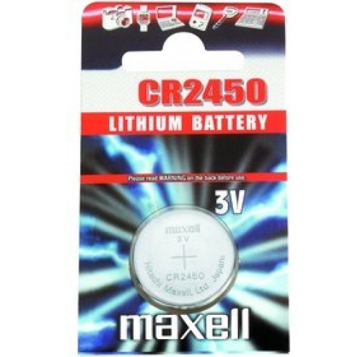 MAXELL Lithiová mincová baterie CR 2450 3V 35023695
