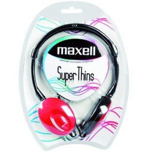 MAXELL 303476 STL-R ST RED Sluchátka 35033608 MAXELL 303476 STL-R ST RED Sluchátka 35033608