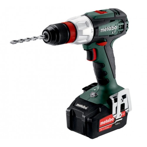 Metabo 602104500 BS 18 LT Quick Akumulátorový vrtací šroubovák 18V 2X4AH LI-ION; MetaBOX