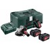 METABO W 18 LTX 125 QUICK AKU Úhlová bruska 18V 2 x 4 Ah LI-ION , Plastový kufr 602174610