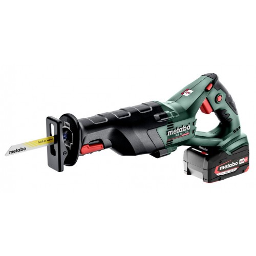 Metabo 602267650 SSE 18 LTX BL Aku pila ocaska 18V 2X5.2 Ah, MetaBOX 145 L