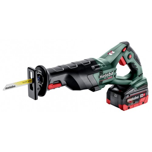 Metabo 602267810 SSE 18 LTX BL Aku pila ocaska 18v 2x8.0 Ah, Kufr